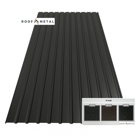 Профнастил П-10 Dongbu Steel Корея 0,45 мм V-mat